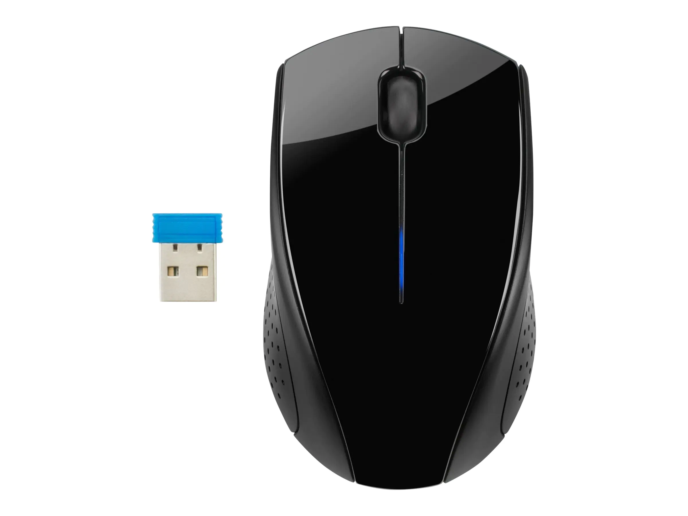 HP 220 - Maus - rechts- und linkshändig - optisch - kabellos - 2.4 GHz - kabelloser Empfänger (USB) - für Pavilion 24, 27, 32, 590, 595, TP01