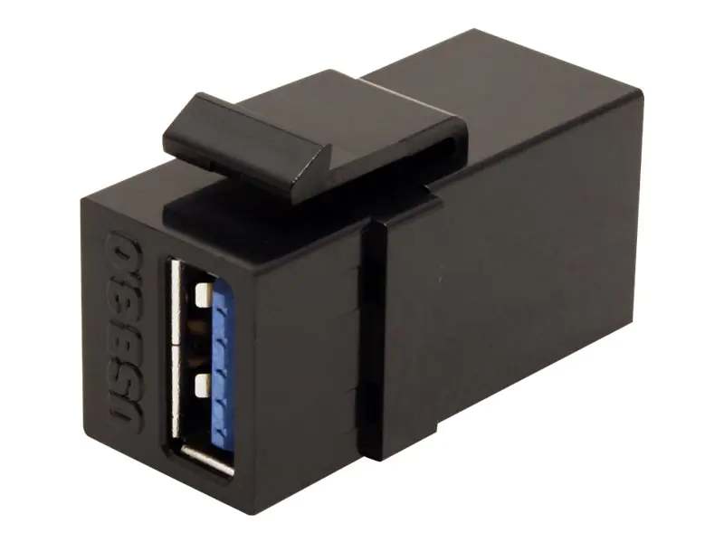 VALUE - Modulare Eingabe - USB 3.0 Type A - Schwarz VALUE - Modulare Eingabe - USB 3.0 Type A - Schwarz