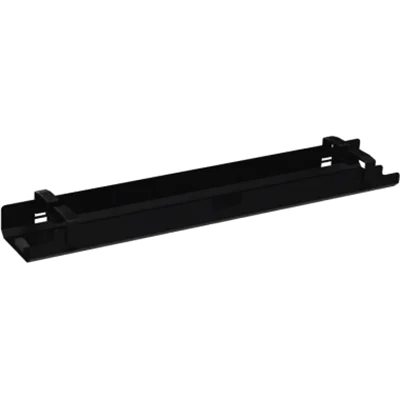 Kabelkanal horizontal beidseitig abklappbar für Tische B1400mm sw Kabelkanal horizontal beidseitig abklappbar für Tische B1400mm sw
