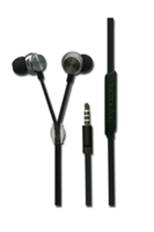 2GO In-Ear Stereo-Headset"Luxury" Zipper-Style anthrazit - Headset - Stereo 794476
