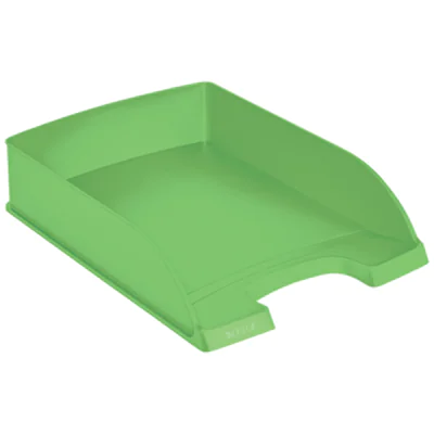 Leitz Briefablage Recycle DIN A4 Polystyrol, 90 % recycelt Farbe: hellgrün Leitz Briefablage Recycle DIN A4 Polystyrol, 90 % recycelt Farbe: hellgrün