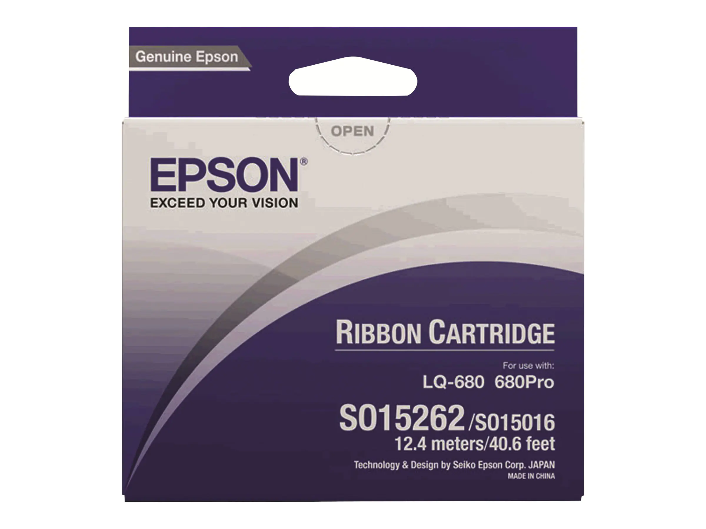 Epson Schwarz - Textilband - für LQ 1060, 2500 C13S015262