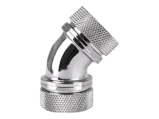 Thermaltake Pacific G1/4 PETG Tube 45-Degree Dual Compression CL-W098-CA00SL-A
