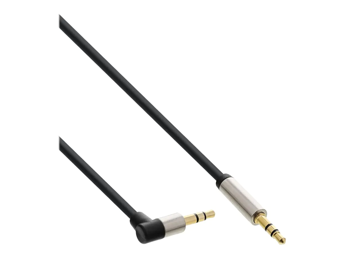 InLine Slim - Audiokabel - Stereo Mini-Klinkenstecker männlich zu Stereo Mini-Klinke