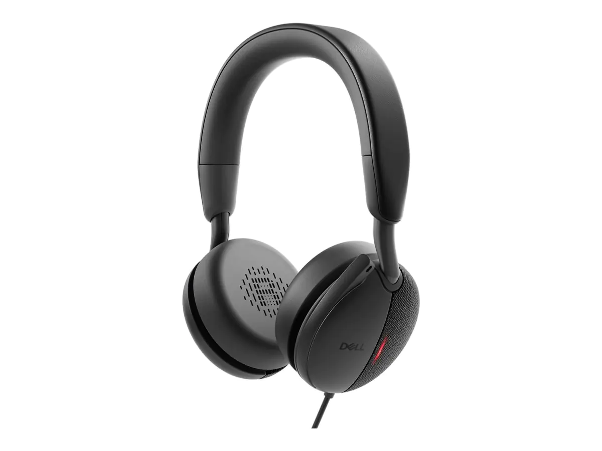 Dell Pro Wired ANC Headset WH5024 - Headset - On-Ear - kabelgebunden - aktive Rauschunterdrückung - USB-C - Zertifiziert für Microsoft Teams, Zoom Certified Dell Pro Wired ANC Headset WH5024 - Headset - On-Ear - kabelgebunden - aktive Rauschunterdrückung - USB-C - Zertifiziert für Microsoft Teams, Zoom Certified