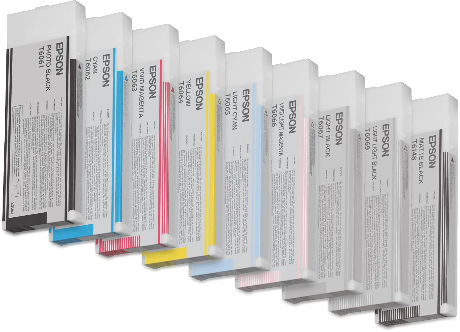 Epson T6067 - 220 ml - Schwarz - Original - Tintenpatrone - für Stylus Pro 4800, Pro 4880, Pro 4880 AGFA Epson T6067 - 220 ml - Schwarz - Original - Tintenpatrone - für Stylus Pro 4800, Pro 4880, Pro 4880 AGFA