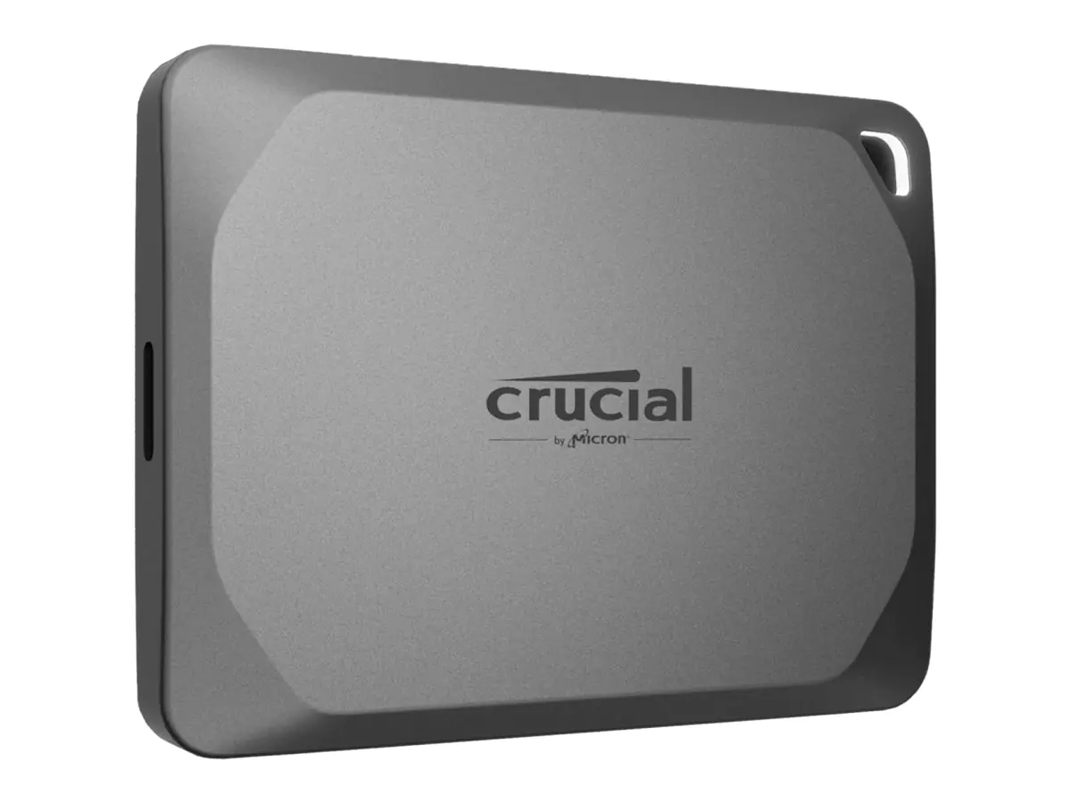 Crucial X9 Pro - SSD - verschlüsselt - 4 TB - extern (tragbar) - USB 3.2 Gen 2 (USB-C Steckverbinder) - 256-Bit-AES Crucial X9 Pro - SSD - verschlüsselt - 4 TB - extern (tragbar) - USB 3.2 Gen 2 (USB-C Steckverbinder) - 256-Bit-AES