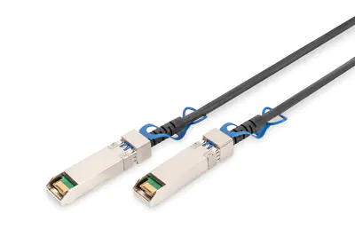 DIGITUS - 25GBase Direktanschlusskabel - SFP28 (M) zu SFP28 (M) - 3 m - abgeschirmtes Twinaxial - SFF-8432 - passiv