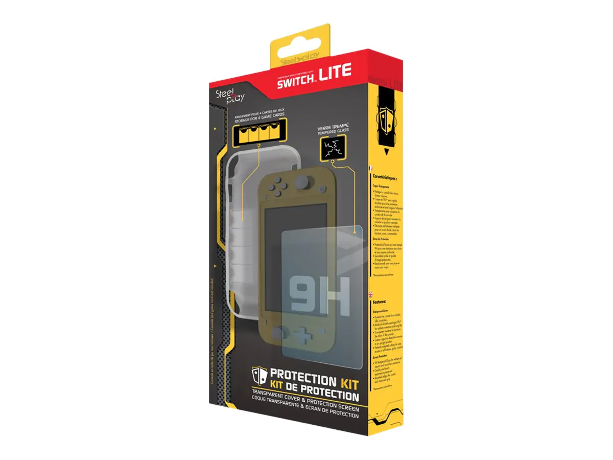 Steelplay Protection Kit - Rückseite für Spielekonsole - Thermoplastisches Polyurethan (TPU) JVASWI00071