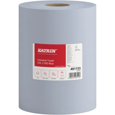 Katrin Wischtuch Classic XXL 481153 2lagig 500Blatt blau 2 Rl./Pack.