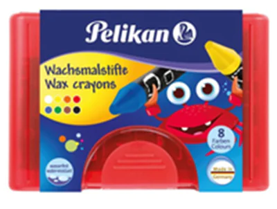 Pelikan Wachsmalstift 665/8 WF 723148 sortiert 8 St./Pack.