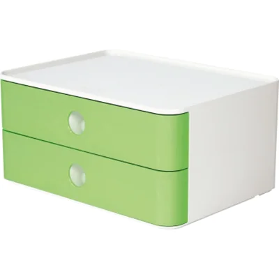 HAN Schubladenbox SMART-BOX PLUS ALLISON 2 Schubladen 1120-80 grün HAN Schubladenbox SMART-BOX PLUS ALLISON 2 Schubladen 1120-80 grün