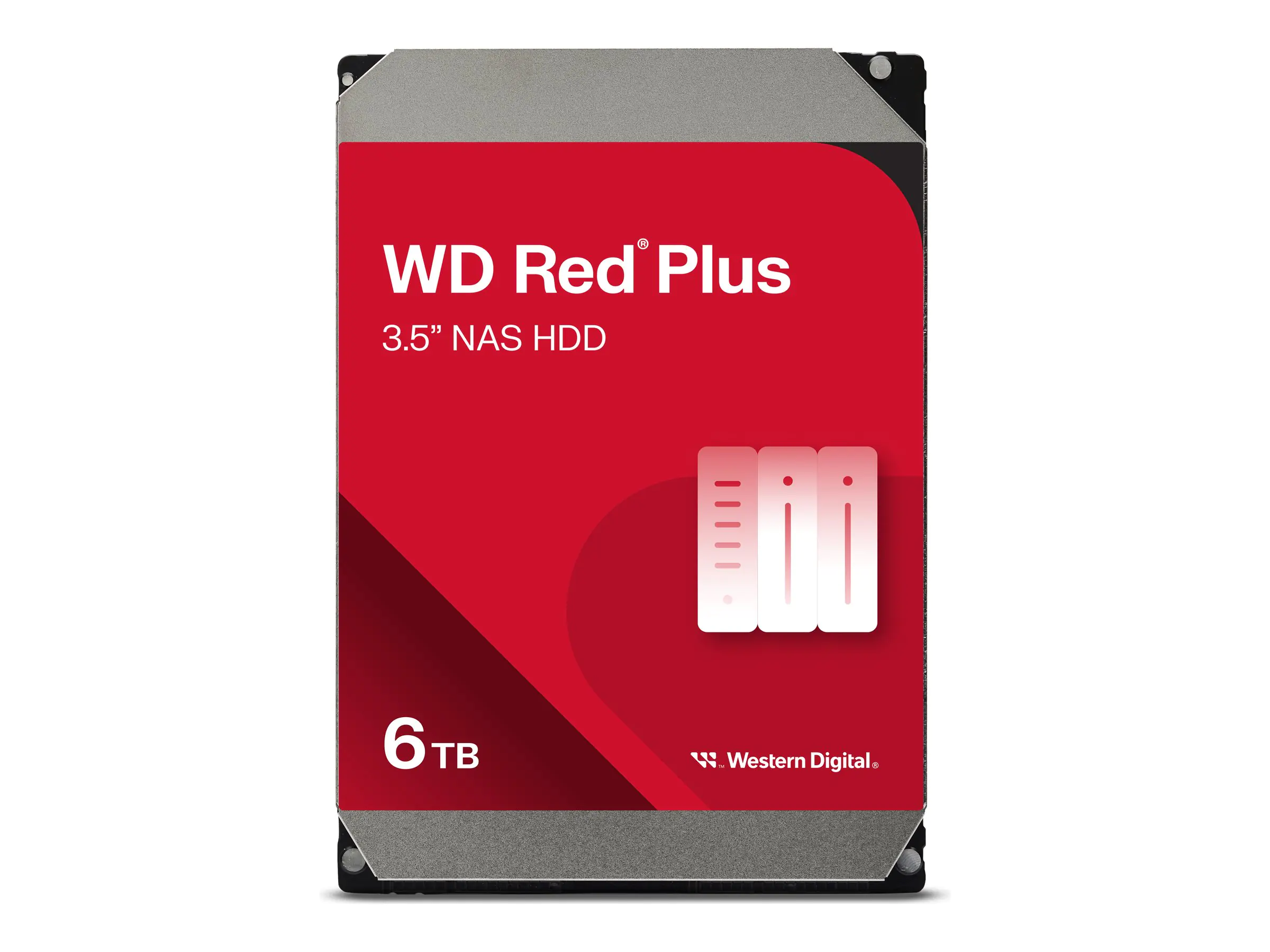 WD Red Plus WD60EFRX - Festplatte WD60EFPX