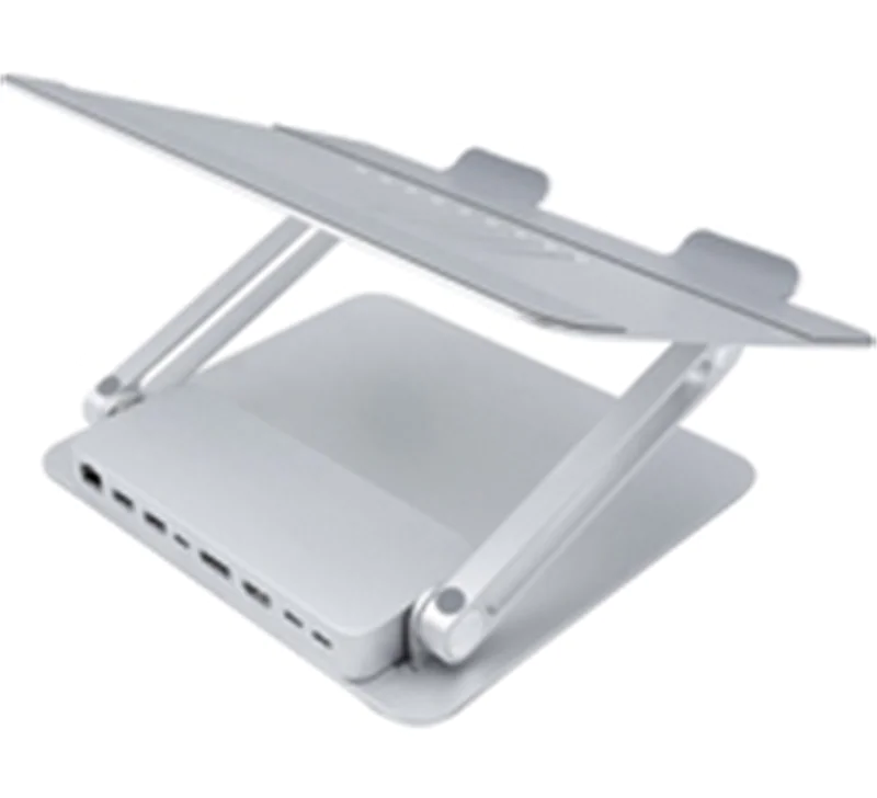DEXLAN 310790, Notebook-Ständer, Silber, Aluminium, 5000 Mbit/s, Gigabit Ethernet