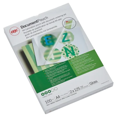 GBC Folientasche DocumentPouch 3200723 DIN A4 125mic 100 St./Pack. GBC Folientasche DocumentPouch 3200723 DIN A4 125mic 100 St./Pack.