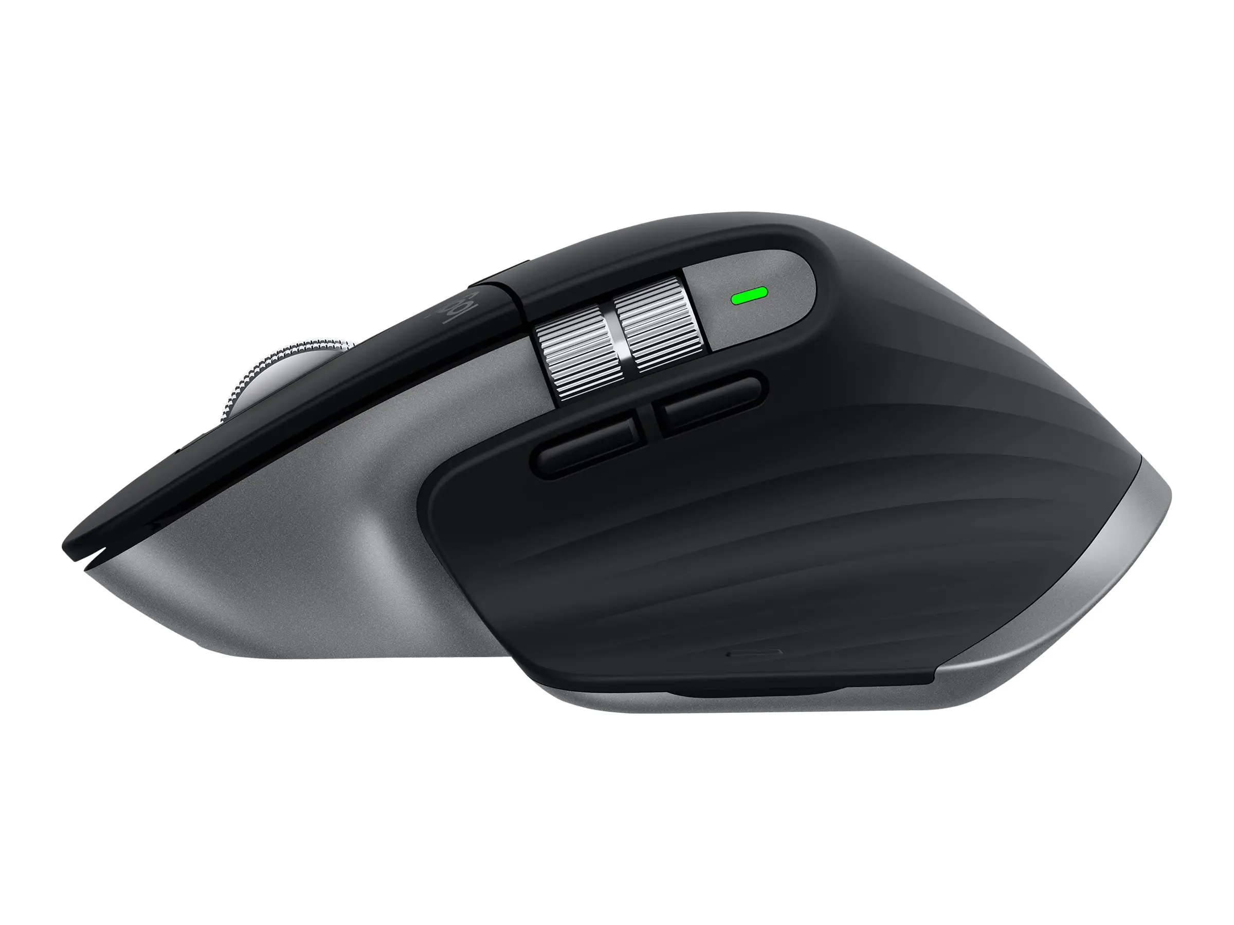 Logitech MX Master 3 for Mac - Maus - Laser - 7 Tasten - kabellos - Bluetooth, 2.4 GHz - kabelloser Empfänger (USB) 910-005696