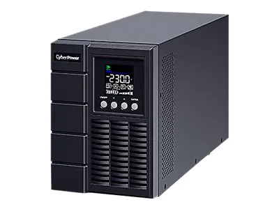 CyberPower Smart App Online S OLS1500EA - USV - Wechselstrom 230 V - 1350 Watt - 1500 VA - 1-phasig - RS-232, USB - Ausgangsanschlüsse: 4 - aktive PFC - Schwarz