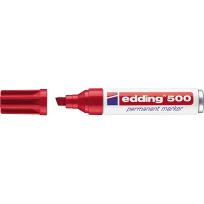 edding Permanentmarker 500 4-500002 2-7mm nachfüllbar Keilspitze rot edding Permanentmarker 500 4-500002 2-7mm nachfüllbar Keilspitze rot