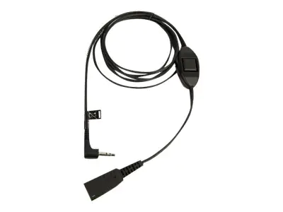 Jabra - Headset-Kabel - Quick Disconnect männlich zu mini-phone stereo 3.5 mm männlich - für Alcatel 8 Series IPTouch 4038, 4068 Jabra - Headset-Kabel - Quick Disconnect männlich zu mini-phone stereo 3.5 mm männlich - für Alcatel 8 Series IPTouch 4038, 4068