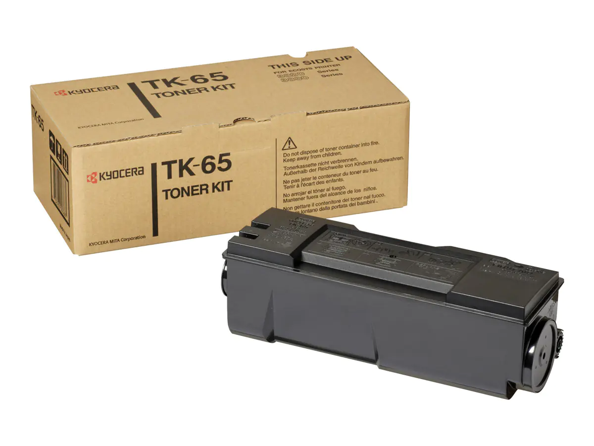 Kyocera TK 65 - Original - Tonersatz - für FS-3820DN, 3820DN/KL3, 3820DTN, 3820N, 3820TN, 3830DN, 3830DTN, 3830DTN/KL3, 3830N, 3830TN Kyocera TK 65 - Original - Tonersatz - für FS-3820DN, 3820DN/KL3, 3820DTN, 3820N, 3820TN, 3830DN, 3830DTN, 3830DTN/KL3, 3830N, 3830TN