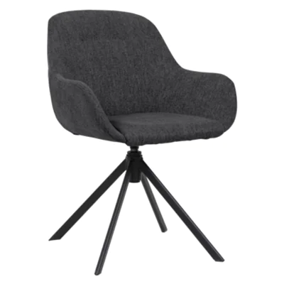 Paperflow Drehsessel SIRA 69 x 84 x 67 cm (B x H x T) 120kg 100 % Polyester anthrazit Paperflow Drehsessel SIRA 69 x 84 x 67 cm (B x H x T) 120kg 100 % Polyester anthrazit