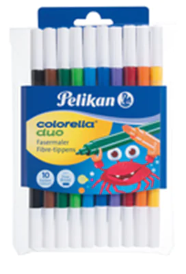 Pelikan Faserschreiber Colorella duo C407/10 973172 10 St./Pack.