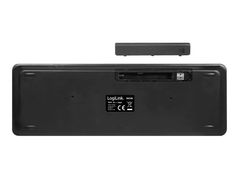 LogiLink Tastatur - mit Touchpad - kabellos ID0188