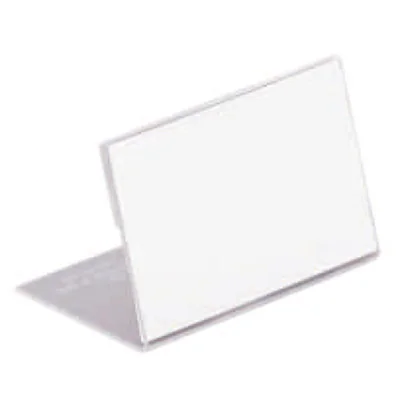 DURABLE Tischnamensschild 805419 150x61mm Acryl tr 10 St./Pack. DURABLE Tischnamensschild 805419 150x61mm Acryl tr 10 St./Pack.