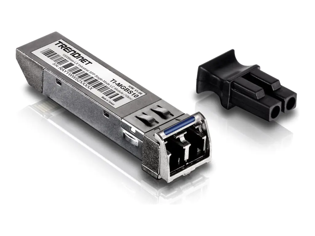 TRENDnet TI-MGBS10 - SFP (Mini-GBIC)-Transceiver-Modul - GigE - 1000Base-LX - LC Single-Modus - bis zu 10 km - 1310 nm