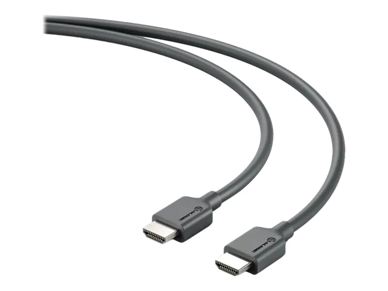 ALOGIC Elements Series - Premium Highspeed - HDMI-Kabel mit Ethernet - HDMI männlich zu HDMI männlich - 1 m - Schwarz - geformt, unterstützt 4K 60 Hz (4096 x 2160), 1080p-Unterstützung, 240 Hz, Unterstützung für 3D-Video, 4K60Hz UHD-Support ALOGIC Elements Series - Premium Highspeed - HDMI-Kabel mit Ethernet - HDMI männlich zu HDMI männlich - 1 m - Schwarz - geformt, unterstützt 4K 60 Hz (4096 x 2160), 1080p-Unterstützung, 240 Hz, Unterstützung für 3D-Video, 4K60Hz UHD-Support
