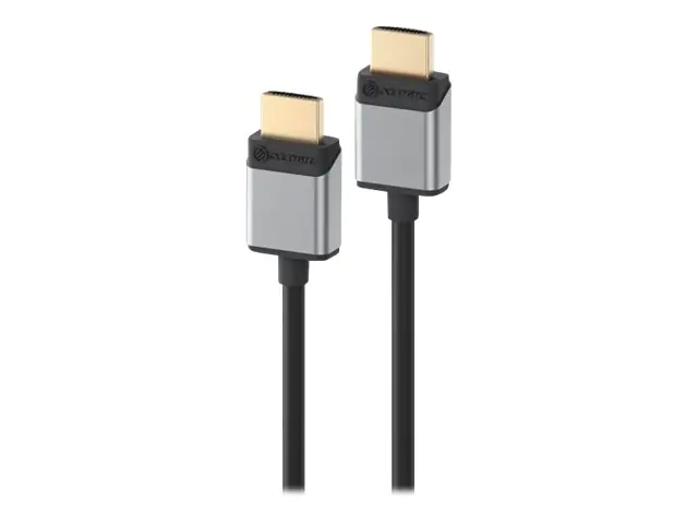 Alogic Slim Super Ultra - HDMI-Kabel - HDMI männlich zu HDMI männlich SSULHD01-SGR