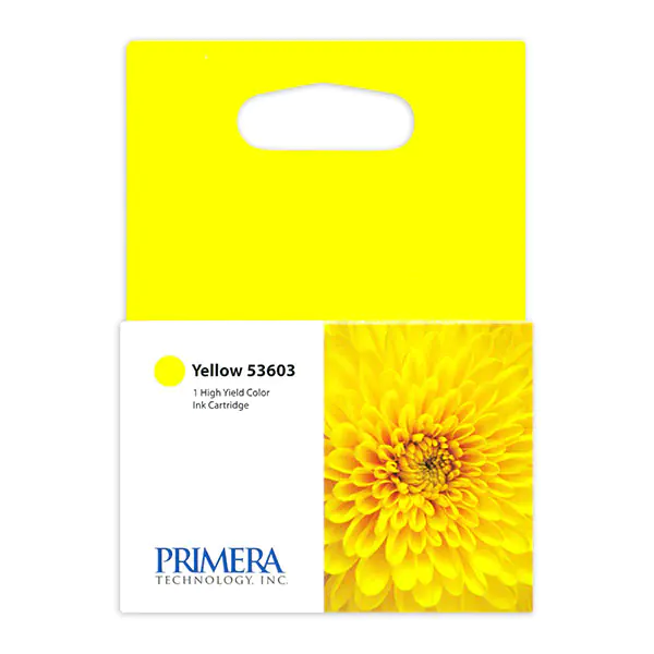 Primera - Hohe Ergiebigkeit - Gelb - Original - Tintenpatrone - für Bravo 4051, 4100, 4101, 4101-Blu, 4102, 4102-Blu; Disc Publisher DP-4101 Primera - Hohe Ergiebigkeit - Gelb - Original - Tintenpatrone - für Bravo 4051, 4100, 4101, 4101-Blu, 4102, 4102-Blu; Disc Publisher DP-4101