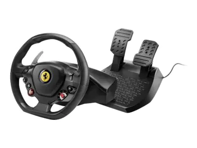 Thrustmaster Ferrari T80 488 GTB Edition - Lenkrad- und Pedale-Set - kabelgebunden - für Sony PlayStation 4