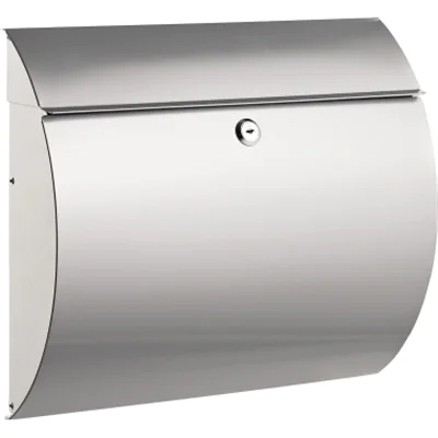 ALCO Briefkasten 8607 37,5x33x12cm Metall silber ALCO Briefkasten 8607 37,5x33x12cm Metall silber