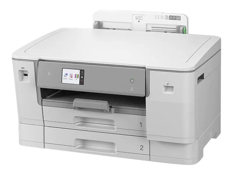 Brother HL-J6010DW - Drucker - Farbe - Duplex - Tintenstrahl - A3/Ledger - 1200 x 4800 dpi - bis zu 30 Seiten/Min. (einfarbig)/bis zu 30 Seiten/Min. (Farbe) - Kapazität: 600 Blätter - USB 2.0, LAN, Wi-Fi(n), USB 2.0-Host, NFC