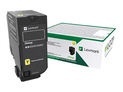 Lexmark Gelb - original - Tonerpatrone LRP 75B20Y0