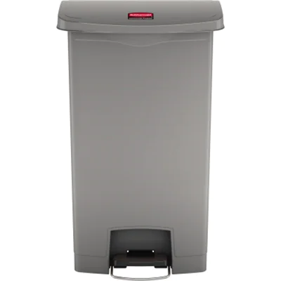 Rubbermaid Tretabfalleimer Slim Jim 1883604 Kunststoff 68l grau Rubbermaid Tretabfalleimer Slim Jim 1883604 Kunststoff 68l grau