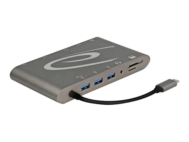 Delock USB Type-C 3.1 Docking Station 4K - Dockingstation 87297
