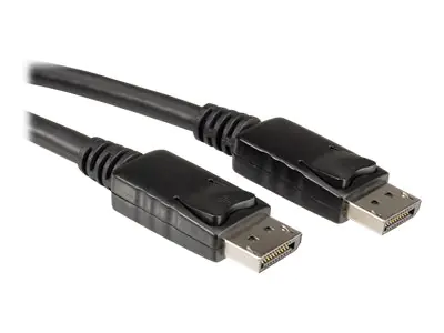 VALUE - DisplayPort-Kabel - DisplayPort (M) bis DisplayPort (M) - 1 m - Schwarz VALUE - DisplayPort-Kabel - DisplayPort (M) bis DisplayPort (M) - 1 m - Schwarz