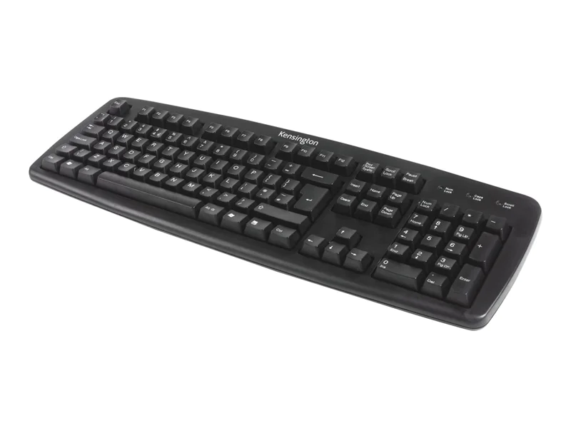 Kensington ValuKeyboard - Tastatur - USB - Deutsch - Schwarz