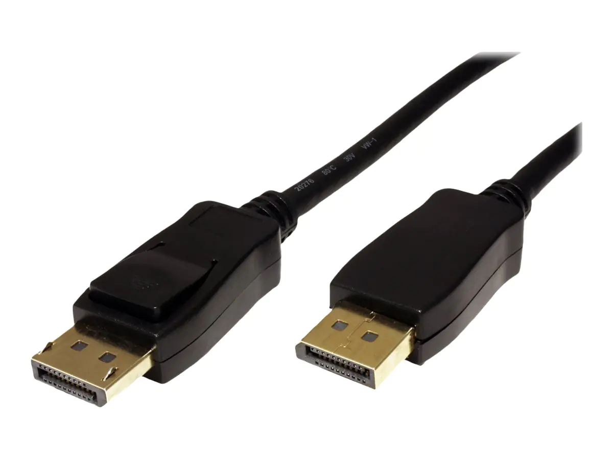 VALUE - DisplayPort-Kabel - DisplayPort (M) zu DisplayPort (M) - DisplayPort 1.4 - 1 m - Schwarz VALUE - DisplayPort-Kabel - DisplayPort (M) zu DisplayPort (M) - DisplayPort 1.4 - 1 m - Schwarz