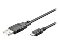wentronic - USB-Kabel - USB (M) zu Micro-USB Typ B (M) - USB 2.0 - 1 m - Schwarz wentronic - USB-Kabel - USB (M) zu Micro-USB Typ B (M) - USB 2.0 - 1 m - Schwarz