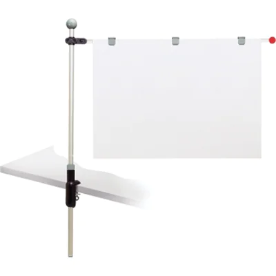MAUL Tisch-Planhalter 6255084 1 Aluschwenkarm 3 Magnetclips gr MAUL Tisch-Planhalter 6255084 1 Aluschwenkarm 3 Magnetclips gr