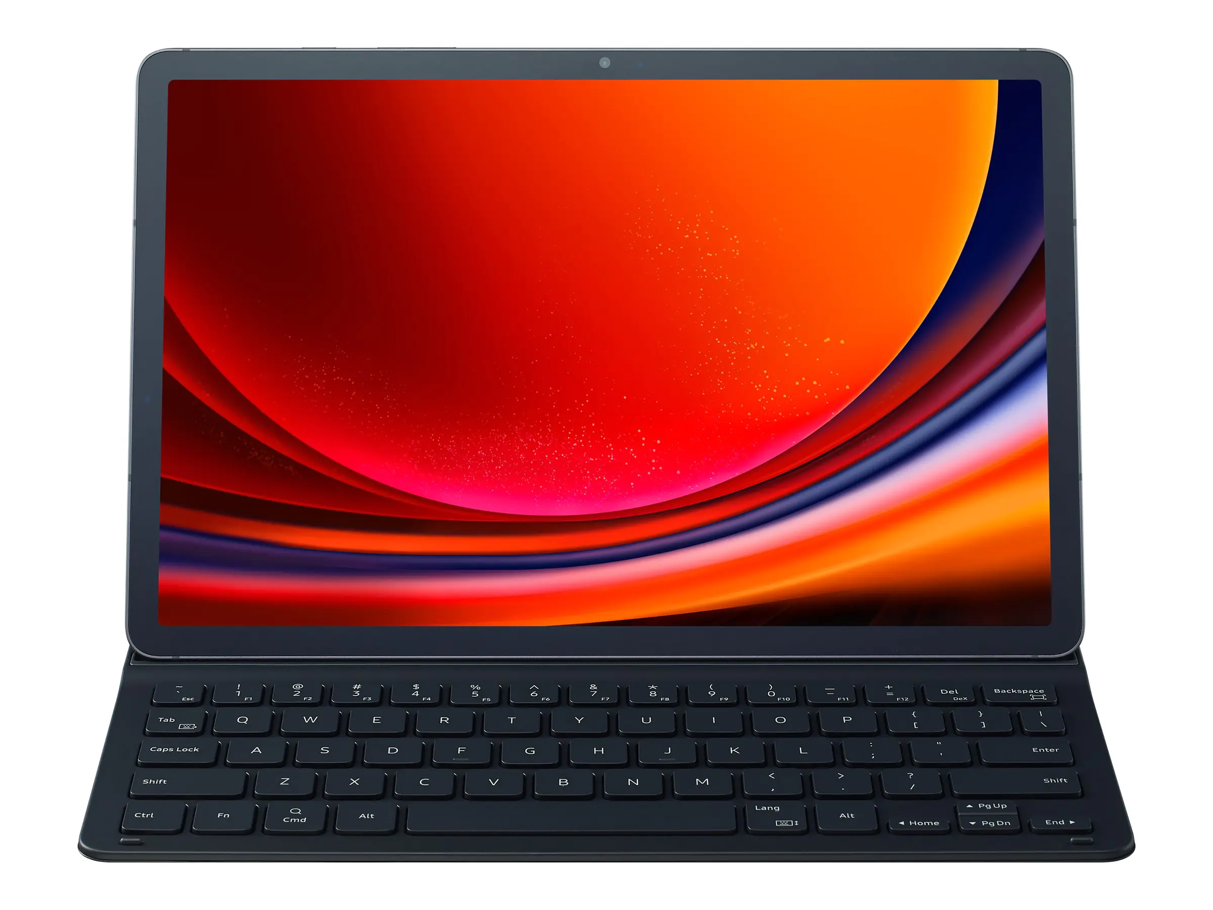Samsung EF-DX710 - Tastatur und Foliohülle (Buch-Cover) EF-DX710BBGGDE