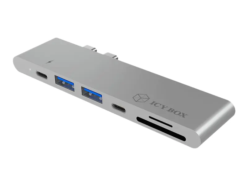 ICY BOX IB-DK4037-2C - Dockingstation - USB-C