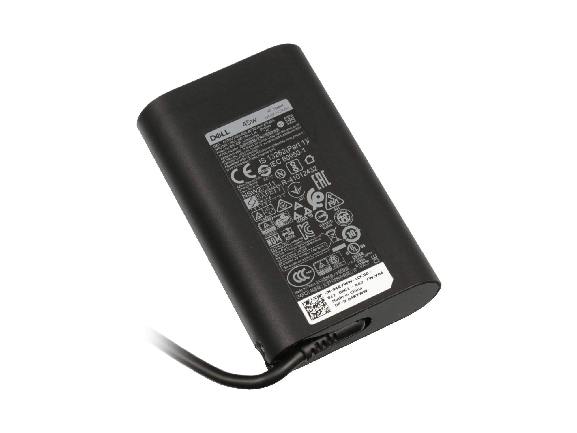 Dell E5 - Netzteil - AC - 45 Watt - Europa 450-AKVB