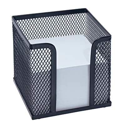 WEDO Zettelbox Office 65701 10x10x10cm Drahtmetall schwarz WEDO Zettelbox Office 65701 10x10x10cm Drahtmetall schwarz