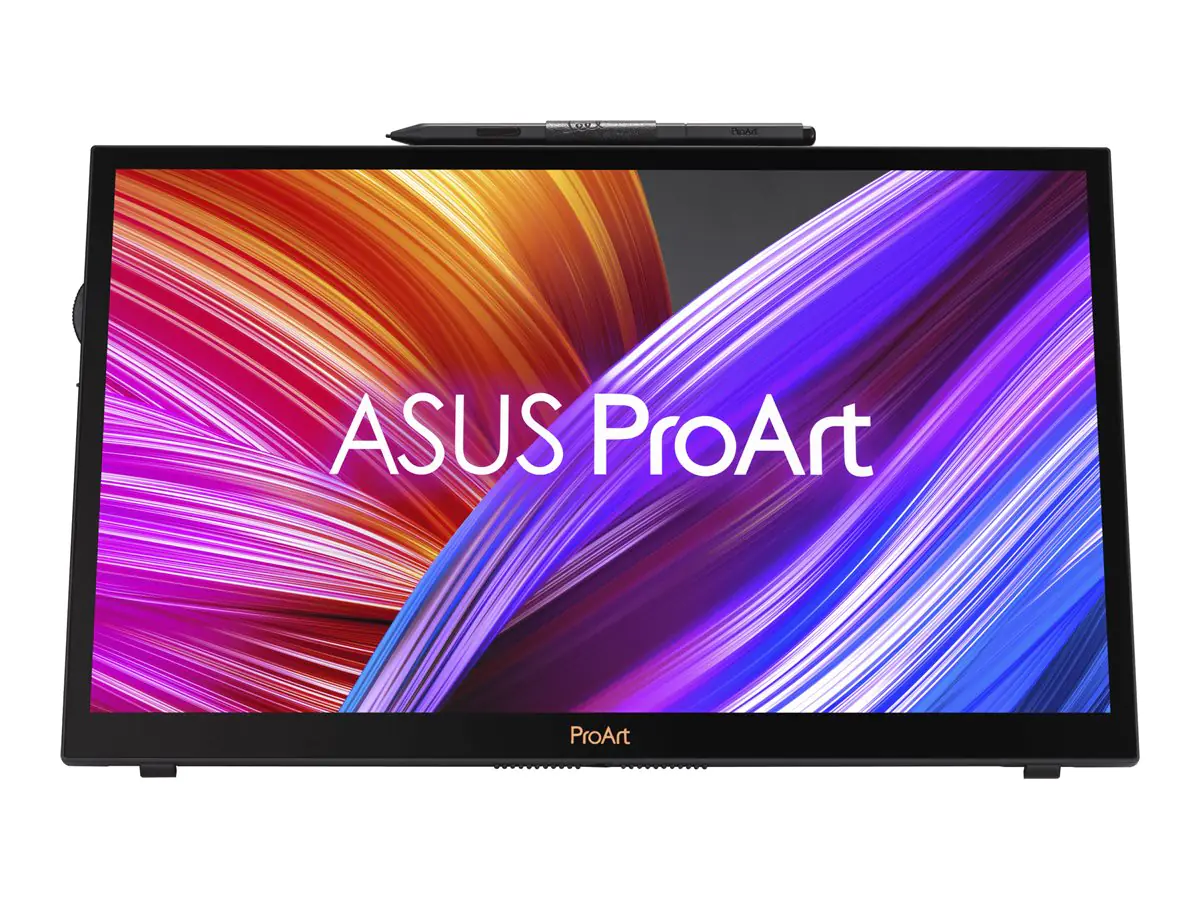 ASUS ProArt PA169CDV - LED-Monitor - 39.6 cm (15.6") - tragbar - Touchscreen - 3840 x 2160 4K UHD (2160p) @ 60 Hz - IPS - 500 cd/m² - 1200:1 - DisplayHDR 400 - 10 ms - HDMI, USB-C - Lautsprecher ASUS ProArt PA169CDV - LED-Monitor - 39.6 cm (15.6") - tragbar - Touchscreen - 3840 x 2160 4K UHD (2160p) @ 60 Hz - IPS - 500 cd/m² - 1200:1 - DisplayHDR 400 - 10 ms - HDMI, USB-C - Lautsprecher