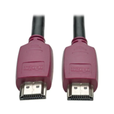 Eaton Tripp Lite Series 6ft Premium Hi-Speed HDMI Cable w Grip Connectors 4Kx2K@60Hz 6' - HDMI-Kabel mit Ethernet - HDMI männlich zu HDMI männlich - 1.83 m - abgeschirmt - Schwarz - geformt Eaton Tripp Lite Series 6ft Premium Hi-Speed HDMI Cable w Grip Connectors 4Kx2K@60Hz 6' - HDMI-Kabel mit Ethernet - HDMI männlich zu HDMI männlich - 1.83 m - abgeschirmt - Schwarz - geformt