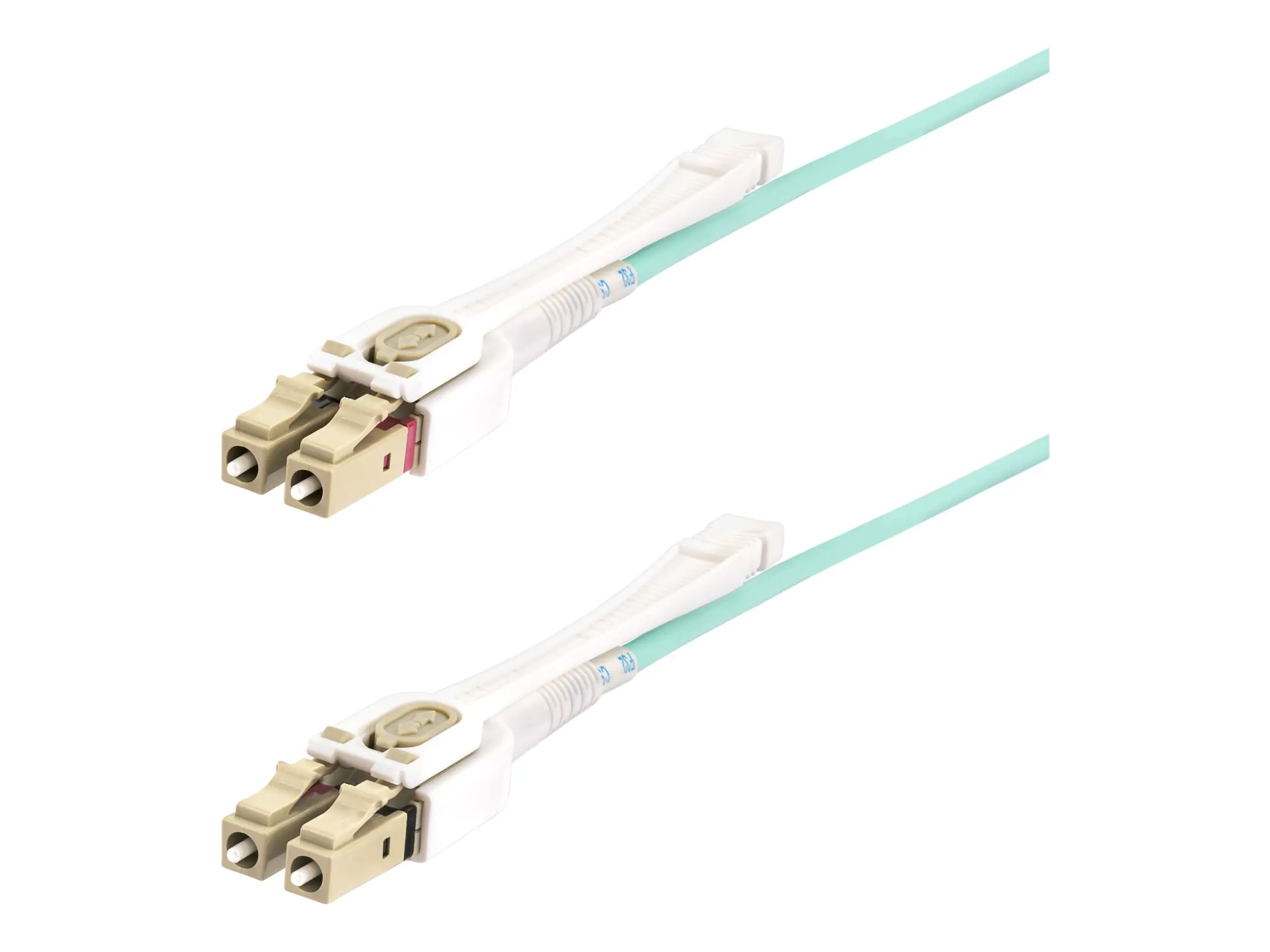 StarTech 10m (30ft) LC to LC (UPC) OM4 Multimode Fiber Optic Cable w/Push Pull Tabs, 50/125µm, 100G Networks, Bend Insensitive, Low Insertion Loss - LSZH Fiber Patch Cord (450FBLCLC10PP) - Patch-Kabel - LC/UPC Multi-Modus (M) zu LC/UPC Multi-Modus (M) - 1 StarTech 10m (30ft) LC to LC (UPC) OM4 Multimode Fiber Optic Cable w/Push Pull Tabs, 50/125µm, 100G Networks, Bend Insensitive, Low Insertion Loss - LSZH Fiber Patch Cord (450FBLCLC10PP) - Patch-Kabel - LC/UPC Multi-Modus (M) zu LC/UPC Multi-Modus (M) - 1